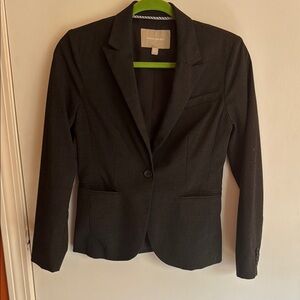 Banana Republic Gray Blazer Classic Suit Jacket